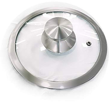 BoBoHome Topfdeckel 19 Cm Deckel Aus Gehärtetem Glas Transparenter Universalersatz Mit Dampfentlüftungsloch Für Bratpfannentöpfe