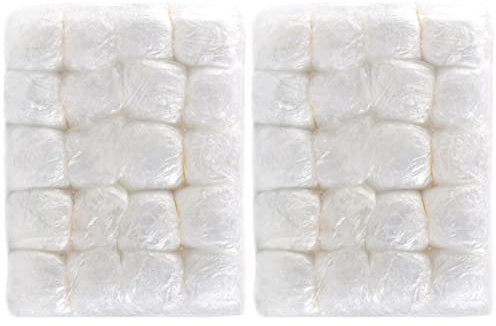 Beaupretty 2 Sets Praktische Duschhauben Einweg-badehauben Gummiband Spa-kappen Für Die Haarpflege Spa-badehüte Für Größen 100 Stück * 2