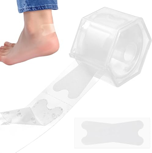 Blister Bandages for Feet Blister Prevention Blister Pads for Feet,Fingers,Toes,Heel Pads for Blisters Blister Cushion Bandage,Waterproof,Invisible,Travel Essentials,Bandages alternatives(30 Pieces)