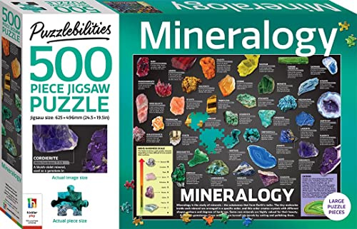 500 Piece Jigsaw Mineralogy*, 9354537011499