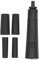 Nagellack-Shaker, 2500 U/min, Nagellack-Mixer, Tragbar, Elektrisch, Wimpernkleber-Shaker, Kaliber 4 Größen, Wimpernverlängerung (Schwarz)