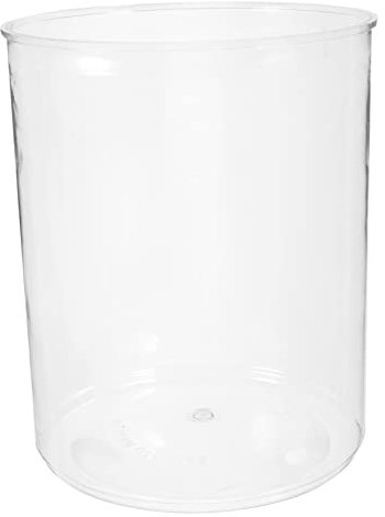 COLLBATH Deko Fischglas Rund Durchsichtig Für Zuhause Büro Als Pflanzgefäß Hydrokultur Schale Mit Wasser Pflanzen