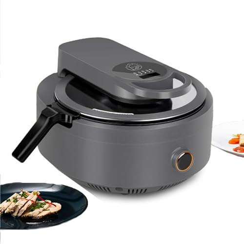 Automatic Cooking Machine, Commercial Food Processor, 3.5L Non-stick Pot, 5-Speed Adjustment, LCD Screen, Intelligent Automatic - Ideal for Daily Cooking Needs