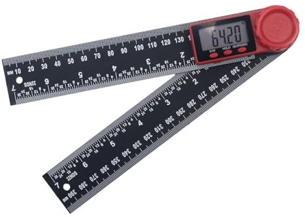 Buscador De Ángulos Transportador Digital Con Ángulos Herramienta Medición Ingeniería Para Dibujo Técnico Medición Arquitectónica Regla Ángulo Dibujo Profesional