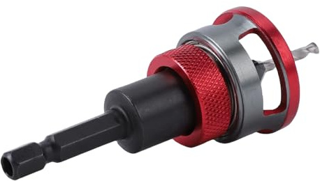 Generic Set di Svasatori con Fermo di profondità con Lame in Acciaio Al Carbonio Ad Alta Durezza, Adatti per Praticare Fori per Viti nel Legno, Lavorazione del Legno