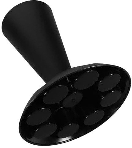 Housoutil Soporte para Mangas Pasteleras de Plástico Negro con Ranuras para Boquillas Organizador Práctico para Rellenar y Decorar Pasteles Repostería Casera y Profesional