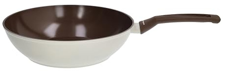 Tognana Sintonia, Wok 1 manico 28 cm, alluminio, beige-marrone