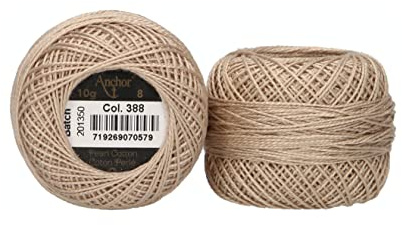 Anchor Perlgarn 8, 4591008-00388, Farbe:marmor, Stickgarne