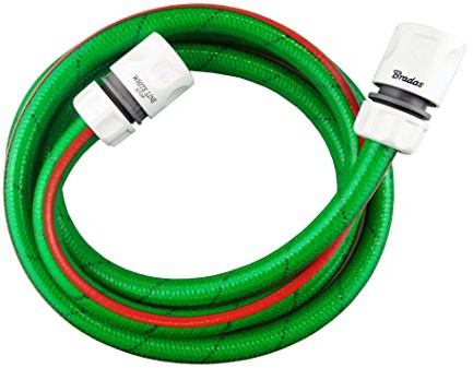 Garden tap-Hose cart Connection Kit -(to Join Your tap to Your Hose Reel) 6 Layer Premium Hose with Universal Size Hose connectors,Range of Length Options Available