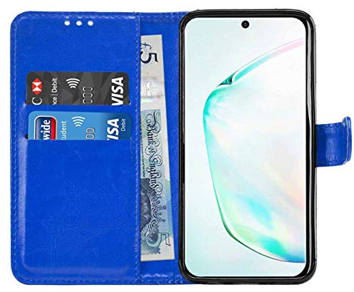 Gadget Giant - Funda de Piel con Tapa para Samsung Galaxy Note 10 (con Tarjetero, función Atril y Cierre magnético), Compatible con Samsung Galaxy Note 10