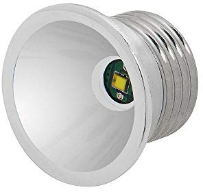 EBS-SYSTART GmbH LED Ersatzbirne für MINI MAGLITE 2AA Taschenlampe | TorchLED-biLRef mit Reflektor | 1-3 Volt 1,5 Watt 180 Lumen