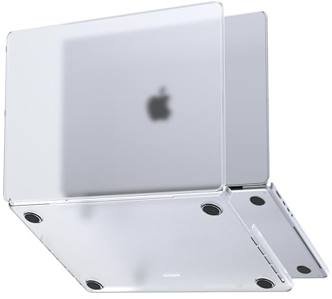 Soonjet Invisible Armor für MacBook Pro 14 Zoll Hülle M5 M4 M3 M2 | 2026–2021, 100 % Farbtreue, Klar Matt, Schützende Hartschalenhülle, Ultradünn, Rissschutz, Kratz- & Fingerabdruckschutz