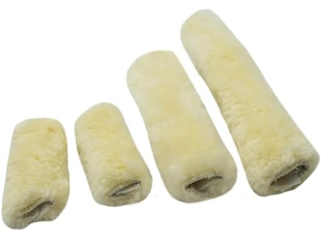 Naturally Equestrians 4pc Halter Set - 1x Neck saver 1x Nose Protector 2x Cheek pieces (Natural)