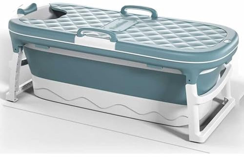 Bañera portátil grande para adultos con bidé y sauna, bañeras plegables de 54 pulgadas para el hogar, spa, jacuzzi, ducha plegable