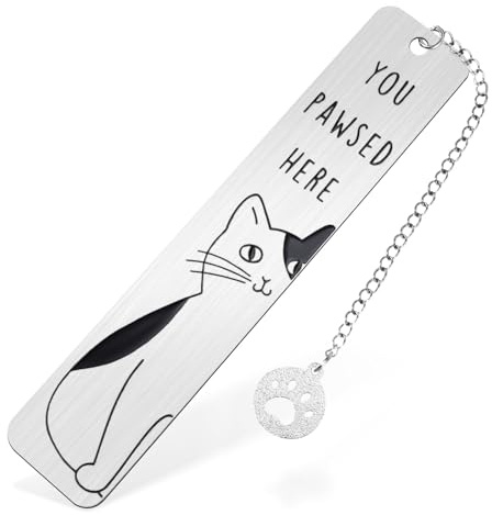 Süße Lesezeichen, Geschenke für Katzenliebhaber für Frauen Männer Katzen Lesezeichen für Buchliebhaber Lesezubehör Büchergeschenke zum Geburtstag Valentinstag für Kollegen Freunde Buchclub