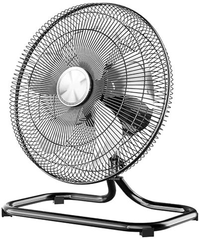 SFNIOKFG 3-Speed High Velocity Heavy Duty Metal Industrial Floor Fans,Commercial Fans,Oscillating fan,Garage Fans, Air Circulation Fans;for Home, Garage, Attic, Shop,Commercial (Size : 16IN)