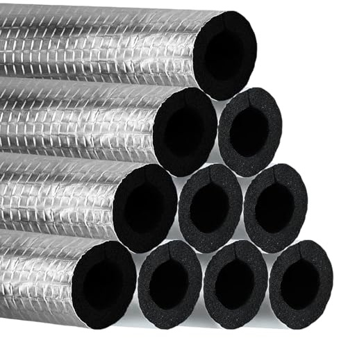 demaxiyad Insulation Foam Tubing For Pipes, Winter Frost Protection | Insulation For Outdoor Pipes - For Watering Water Heater Outdoor Air Conditioning