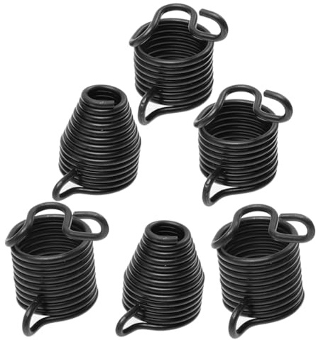 Hoement 6pcs Pneumatic Air Hammer Spring Set Replacement Retaining Springs for Pneumatic with Robust Steel Construction and High Durability for Industrial Use