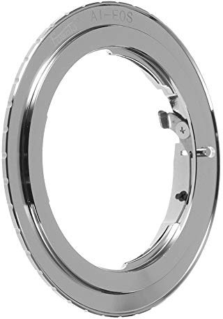 Fotga - Anello adattatore di montaggio AI F a EF/EF-S per Canon EOS DSLR Film SLR Fotocamera 1D X/1D C/5D/5Ds R/6D/7D Mark II/II/IV/60D/70D/77D/80D/700D/750D/760D/800D/1000D