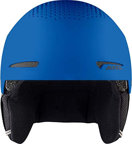 ALPINA Unisex - Barn, ZUPO Skidhjälm, blue matt, 48-52 cm