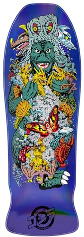 Santa Cruz Godzilla Kaiju Roskopp Skateboard-Decks, 25,7 x 76,7 cm