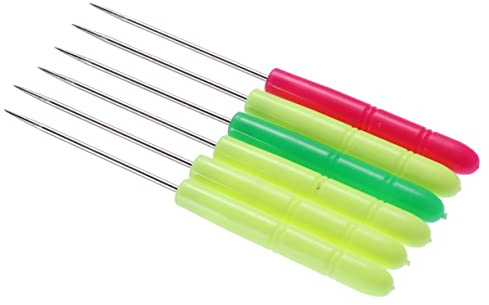 ULDIGI 6pcs Plastic Scriber Needle Cake Decorating Tool Modelling Needle Quilling Paper Tool Awl Marking Pattern for DIY Random Color