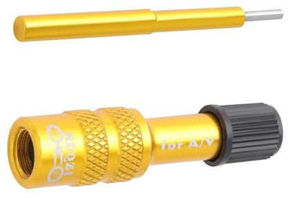 Fahrrad Gabelpumpe - Adapter für Fahrradgabelpumpe, Adapter für Fahrradgabelpumpe | Ventiladapter aus Aluminiumlegierung 47,3x1