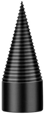 LZZYFPX robust Holzspalter-Bohrer, 32/42/50 mm, for Spalten von Holz, Kegelbohrer, Sechskantschaft, Reibahle, Schlagschrauber, Stufenbohrer, Holzbearbeitungswerkzeug dauerhaft(42mm Round Shank)