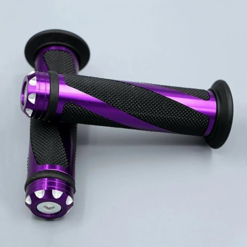 SSFGHRHQ Für Yama&ha MT 07 Motorrad Griffe 7/8 Zoll Lenker Hand Motocross Enduro Griff Zubehör Kappenstopfen