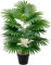 YJWZ Planta Artificial Palmera Grande Decorativa | Realista para Interior y Exterior | Plantas Artificiales en Maceta para Hogar, Oficina, Jardín, Balcón, Sala (75cm Tung Palm)