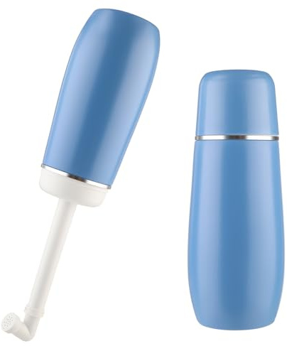 Po Dusche 400ML Tragbares Bidet Reise Popodusche Intimdusche für Schwangerschaft Poduschen Peri Flasche für Krankenhaus Schwangerschaft