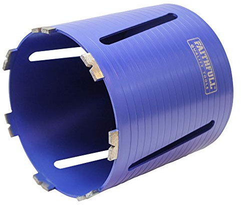 Faithfull FAIDCD152 Dry Diamond Core Bit, Blue, 152 mm x 150 mm