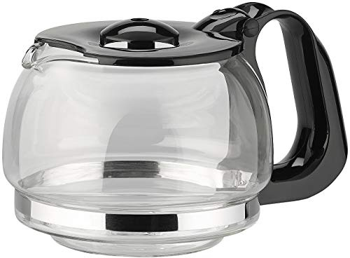 Rosenstein & Söhne Zubehör zu Kfz Kaffeemaschine: Ersatz-Glaskanne für Kfz-Filterkaffee-Maschine, bis zu 3 Tassen (Auto Wasserkocher Kaffeemaschine, 12V, Tasse)