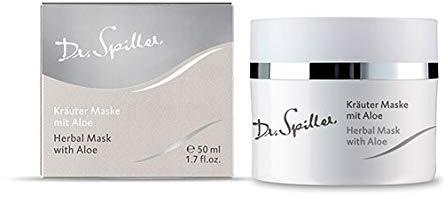 Dr.Spiller - Kräuter Maske mit Aloe | Für ein ebenmäßiges Hautbild | Lindert Entzündungen | Reduziert das Nachfetten der Haut