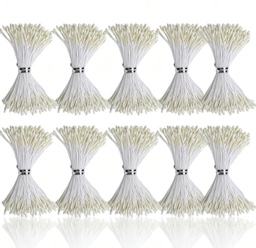HERCHR 900 Stück Blume Staubblätter Natürliches Weiß, Blütenstempel, Mini Künstliche Doppelköpfe Perle Blume Staubblatt Pistil Hause Handwerk Decor, DIY Künstliche Karten Blumen Staubblatt