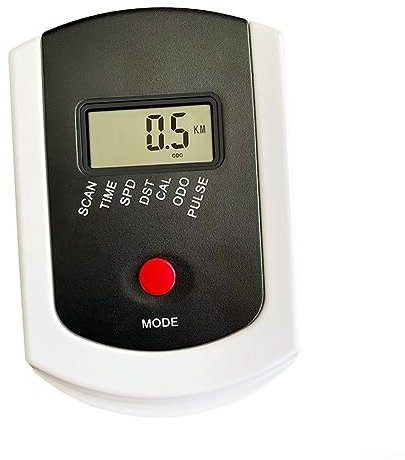 Monitor Speedometer, Exercise Bike Computer Indoor Monitor Stationary Monitor Speedometer with W/Heart Rate for Computer Spinned Bike