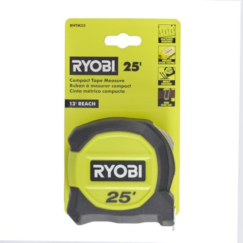 RYOBI Metro a nastro compatto da 7,6 m