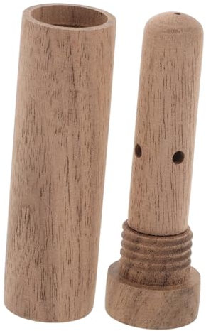 VALICLUD Bastoncino Olfattivo per Aromaterapia in Legno Marrone per Oli Essenziali Vuoto Efficiente e Rinfrescante, Finitura Artigianale, per Uso Personale