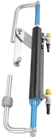 SICHENSH Set di sterzo idraulico fuoribordo 90 CV, sterzo idraulico da 200 bar con pompa di controllo, sistema di sterzo idraulico per fuoribordo