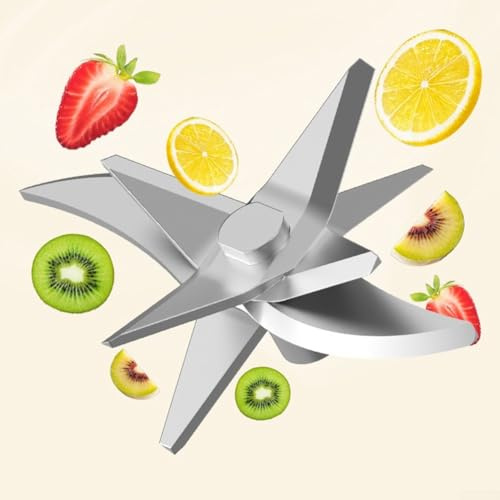 Yuanpgky Presse-agrumes portable de 600 ml avec 10 lames pour mixeur pour smoothies et jus, bouteille mélangeur électrique à main, matériau, rechargeable par USB, compatible avec (blanc)
