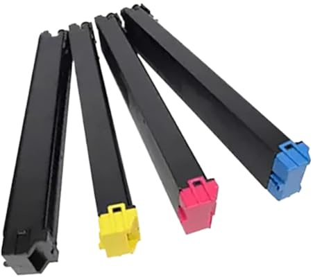 LCYSXTFZ Juego de 4 Cartuchos de tóner compatibles con Las fotocopiadoras SF-S261 y S311: Cian, Magenta, Amarillo (195 g Cada uno), Negro (375 g)