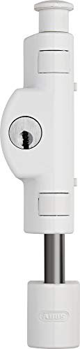 Abus Ftr90 W Al0125 Serratura con Blocco, Blocco Finestre con Chiavistello In Acciaio Inox, Chiusura a Chiave, Livello di Sicurezza: 4, 77072, 50 Mm, Bianco