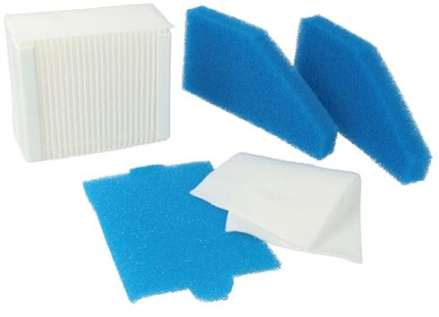 vhbw Filter Set kompatibel mit Staubsauger Thomas Aqua+ Multi Clean X8 Parquet, Aqua+ Pet & Family, Perfect Air Animal Pure - Ersatz für 787241, 787 241, Filterset 99