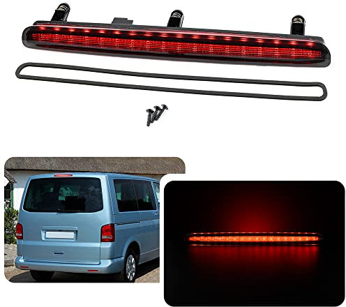 njssjd 1 x LED-Bremslicht für VW T5, Transporter, Multivan, Caravelle, Heckklappe, hohe Stufe, 3. Bremslicht