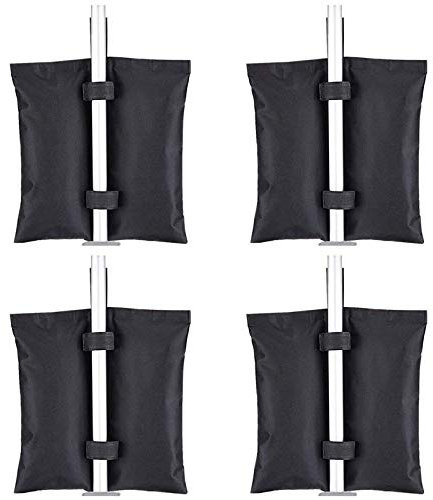 Lodokdre Qualité industrielle pour les pieds de pavillon - Sac de sable pour toutes les tentes de gazebo - Terrasse extérieure