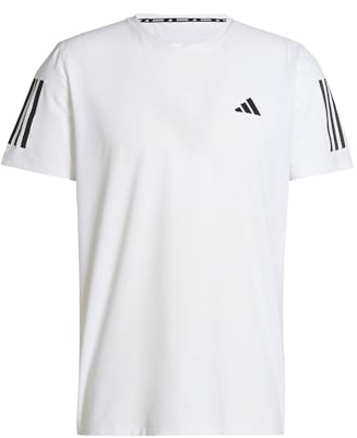 adidas Herren Own the Run Tee, White, M