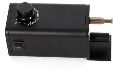 TAPMING Grill Motor DC 3-12 V Ausgang Einstellbar BBQ Roast Rotisserie Grill Motor Rotator Grillwerkzeug Zubehör15W Getriebemotor