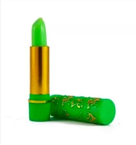 2PC Moroccan Hare Color-Changing Lipsticks 24h Long-Lasting Stain PH Adapting Shades - Green, Standard
