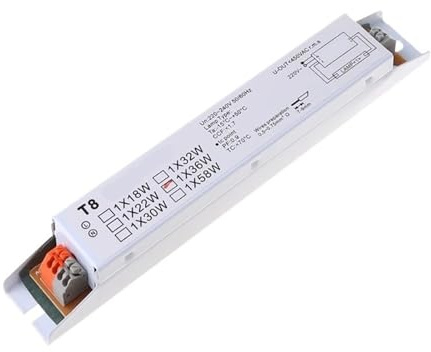 MTADSBKFP Ballast électronique pour Lampes fluorescentes, Ballast électronique for Lampe Fluorescente linéaire T8 36 W