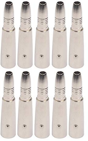 MDYH GBKT AYD 10 PCS LZ1164-1 6.35mm XRL Buchse an Stecker Audio Adapter